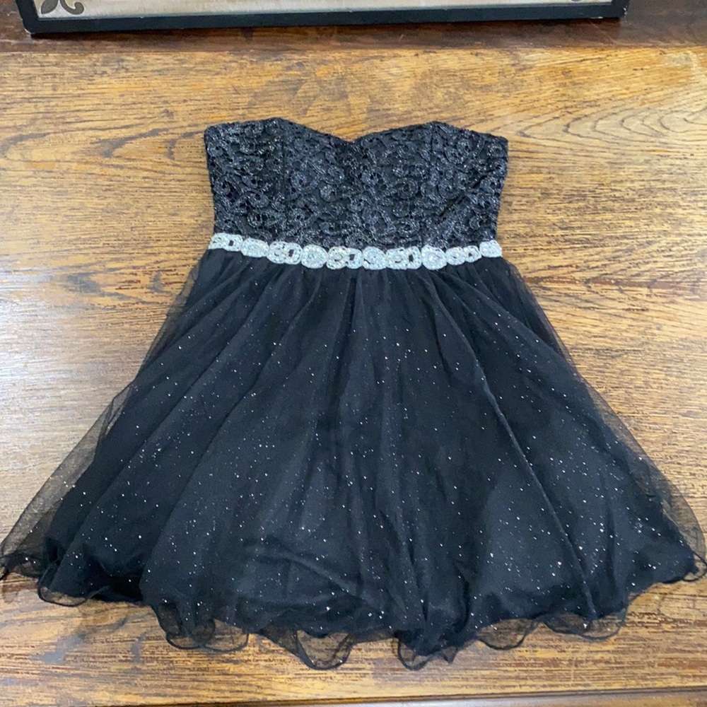 City Studio Strapless Mini Dress Size 9